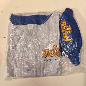 Vintage Mr. Baseball Jersey Shirt – Made in USA – XL – Deadstock